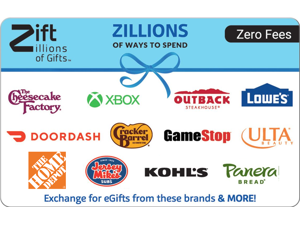 Zift Zillions $500 Gift Card (Email Delivery)