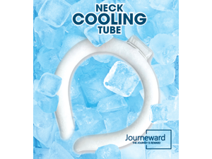 Reusable Neck Cooling Tube, Start Crystalizing at 82.4°F, For All Outdoor Activities (No Refrigerator Needed)