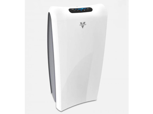 Vornado True HEPA Activated Carbon Filter Whole Room Air Purifier, White