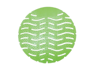 TOUGH GUY 6JJZ5 Urinal Screen,Wave,Cucumber Melon,PK10