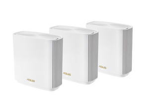 ASUS ZenWiFi Whole-Home Tri-band Mesh WiFi 6E System AXE7800, Coverage up to 7,800 sq.ft, 7800Mbps, new 6GHz band, AiMesh, Lifetime Free Internet Security, Parental Control, Easy Setup ASUS ZenWiFi Whole-Home Tri-band Mesh WiFi 6E System AXE7800, Coverage up to 7,800 sq.ft, 7800Mbps, new 6GHz band, AiMesh, Lifetime Free Internet Security, Parental Control, Easy Setup