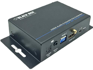 AUDIO EMBEDDER/DE-EMBEDDER HDMI AUDIO EMBEDDER/DE-EMBEDDER HDMI