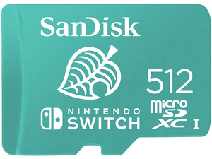 SanDisk 512GB microSDXC UHS-I for Nintendo Switch, Speed Up to 100MB/s (SDSQXAO-512G-GNCZN) SanDisk 512GB microSDXC UHS-I for Nintendo Switch, Speed Up to 100MB/s (SDSQXAO-512G-GNCZN)