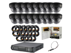 16CH DVR Package - H.264 High Quality DVR & 16 of 620TVL Ultra High Resolution Indoor Cameras (with 1TB HDD) 16CH DVR Package - H.264 High Quality DVR & 16 of 620TVL Ultra High Resolution Indoor Cameras (with 1TB HDD)