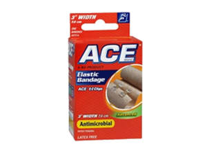 Ace Elastic Bandage with Clips 3 Inch Ace Elastic Bandage with Clips 3 Inch