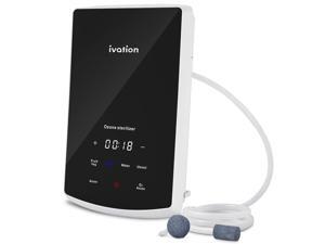 Ivation Multipurpose Ozone Sterilizer for Air & Water | Portable Home Deodorizing & Disinfecting System with LED Control Panel, Ionizer, Tube & Diffuser Stones | Purify Toothbrushes, Baby Bottles, Etc