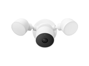 Google Nest Camera with Floodlight - White Google Nest Camera with Floodlight - White