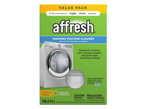 Affresh Washing Machine Cleaner, Cleans Front Load and Top Load Washers, Including HE, 6 Tablets Affresh Washing Machine Cleaner, Cleans Front Load and Top Load Washers, Including HE, 6 Tablets
