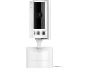 Ring Pan-Tilt Indoor Cam, 360-Degree Security Camera, HD Video, White Ring Pan-Tilt Indoor Cam, 360-Degree Security Camera, HD Video, White