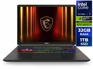 MSI VECTOR16HXA2 16 inch QHD Vector AI - Intel Core Ultra 7 255HX - NVIDIA GeForce RTX 5070 Ti - 32GB/1TB - Windows 11 Home MSI VECTOR16HXA2 16 inch QHD Vector AI - Intel Core Ultra 7 255HX - NVIDIA GeForce RTX 5070 Ti - 32GB/1TB - Windows 11 Home