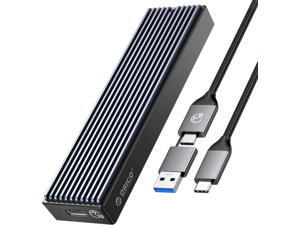 ORICO M.2 NVMe SSD Enclosure, USB 3.1 Gen 2 (10 Gbps) to NVMe PCI-E M.2 SSD Case Support UASP for NVMe SSD Size 2230/2242/2260/2280(up to 4TB)