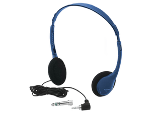 HamiltonBuhl Kids KIDS-HA2 Personal-Size On-Ear Stereo Headphones - Blue HamiltonBuhl Kids KIDS-HA2 Personal-Size On-Ear Stereo Headphones - Blue