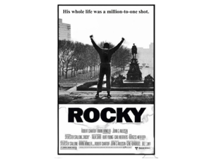Rocky - His Whole Life Was Million to One Longshot Poster Print (24 x 36)