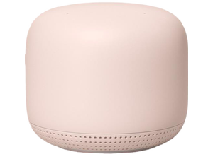 Google Nest Wifi Point with Google Assistant 1-Pack Sand - 1600 square feet coverage - 768 MB RAM & 512 MB Flash - Capacitive touch controls - Bluetooth? 5.0 - Compatible with previous generation Google Nest Wifi Point with Google Assistant 1-Pack Sand - 1600 square feet coverage - 768 MB RAM & 512 MB Flash - Capacitive touch controls - Bluetooth? 5.0 - Compatible with previous generation