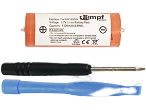 MPF Products 1300mAh UR18500Y, UR18500L, 81377206 Battery Replacement Compatible with Select Braun Series 5, Series 7, Series 8, Series 9 and Pulsonic Electric Shavers