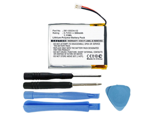 300mAh 361-00034-02, FLPB342735-P1 Battery Replacement for Garmin Fenix 3 and Fenix 3 HR Fitness GPS Smartwatch with Installation Tools 300mAh 361-00034-02, FLPB342735-P1 Battery Replacement for Garmin Fenix 3 and Fenix 3 HR Fitness GPS Smartwatch with Installation Tools