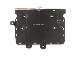 Metra BC-AMP06 LH AMP Mounting Plate for Harley-Davidson Street Glide 2014-UP