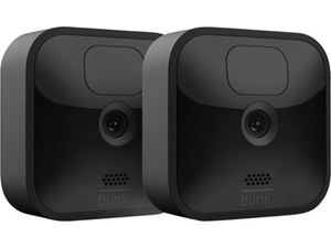 Blink Outdoor - wireless, weather-resistant HD security camera, two-year battery life, motion detection, set up in minutes - 2 camera kit Blink Outdoor - wireless, weather-resistant HD security camera, two-year battery life, motion detection, set up in minutes - 2 camera kit