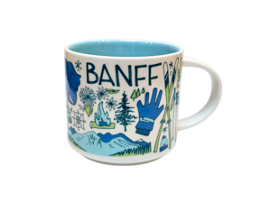 Starbucks Been There Series Banff Ceramic Mug, 14 Oz