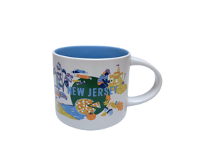 Starbucks Discovery Series New Jersey Ceramic Mug, 14 Oz