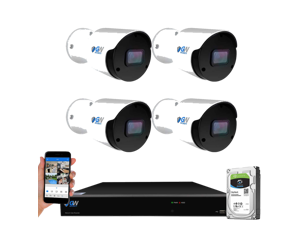 GW Security UltraHD 4K 8 Channel H.265+ NVR 8MP Security Camera System, 4 x 4K 8MP Outdoor/Indoor Microphone Bullet PoE IP Cameras, Smart AI Face Recognition Human/Vehicle Detection, 2TB HDD GW Security UltraHD 4K 8 Channel H.265+ NVR 8MP Security Camera System, 4 x 4K 8MP Outdoor/Indoor Microphone Bullet PoE IP Cameras, Smart AI Face Recognition Human/Vehicle Detection, 2TB HDD