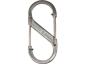 Nite Ize SB4-03-11 Stainless S-Biner Versatile Carry Biner Size 4 Camping Nite Ize SB4-03-11 Stainless S-Biner Versatile Carry Biner Size 4 Camping