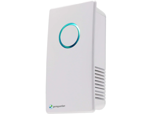 Germ Guardian GG1100W 7 Pluggable Small Air Purifier, Small Room Wall Air Sanitizer, Freshens Air, UV-C Light Kills Germs, Reduces Odors From Pets, Cooking, Mold, GermGuardian, 1-Yr Wty (White)