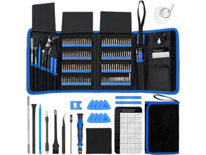 Screwdriver Sets 142-Piece Electronics Precision Screwdriver with 120 Bits Magnetic Repair Tool Kit for iPhone, MacBook, Computer, Laptop, PC, Tablet, PS4, Xbox, Nintendo, Game Console Screwdriver Sets 142-Piece Electronics Precision Screwdriver with 120 Bits Magnetic Repair Tool Kit for iPhone, MacBook, Computer, Laptop, PC, Tablet, PS4, Xbox, Nintendo, Game Console