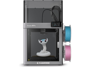 Flashforge Creator 5 Pro 4-Toolheads Enclosed Multi-Color 3D Printer | 500% Faster, Zero Purge Waste Flashforge Creator 5 Pro 4-Toolheads Enclosed Multi-Color 3D Printer | 500% Faster, Zero Purge Waste