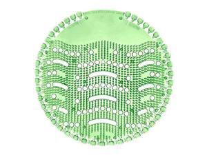 TOUGH GUY 3EEF3 Urinal Screen, Wave, Springtime, PK10