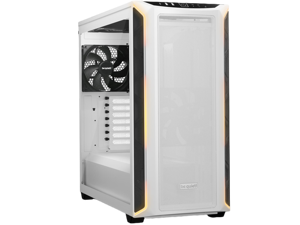 be quiet! Shadow Base 800 DX -ARGB - Mid-Tower PC Gaming Case - 420mm radiators or E-ATX motherboards Support -White