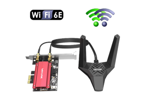 Wavlink WiFi 6E AX5400 PCIe WiFi Card AX210 Network Card Blu...