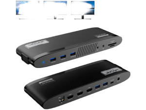 WAVLINK DisplayLink Docking Station 3 Monitors, MacBook Neo Triple Monitor, Dual 2K + 4K with 100W Charging, 3 HDMI, 5 USB Ports, Ethernet, SD/TF, Audio for New MacBook Neo, Mac M1/M2/M3/M4 & Windows WAVLINK DisplayLink Docking Station 3 Monitors, MacBook Neo Triple Monitor, Dual 2K + 4K with 100W Charging, 3 HDMI, 5 USB Ports, Ethernet, SD/TF, Audio for New MacBook Neo, Mac M1/M2/M3/M4 & Windows