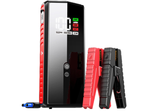 Vantrue JS1 Car Jump Starter 3000A Peak 20000mAh Car Battery Booster for Up to 6L Gas/ 3L Diesel Engines, 12V Portable Car Battery Charger with Handle Jumper Cable and EVA Protection Case