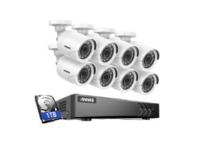 ANNKE 3K Lite Wired Security Camera System with AI Human/Vehicle Detection, H.265+ 8CH Surveillance DVR with 1TB HDD and 8 x 1080p HD Outdoor CCTV Camera, 100 ft Night Vision, Remote Access ANNKE 3K Lite Wired Security Camera System with AI Human/Vehicle Detection, H.265+ 8CH Surveillance DVR with 1TB HDD and 8 x 1080p HD Outdoor CCTV Camera, 100 ft Night Vision, Remote Access