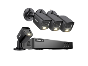 ANNKE 3K Security Camera System with Smart Dual Light, 8CH 3K Lite H.265+ Surveillance DVR with AI Human/Vehicle Detection, 4 x IP67 CCTV 3K 5MP Camera with Mic/Audio, Color Night Vision, NO HDD ANNKE 3K Security Camera System with Smart Dual Light, 8CH 3K Lite H.265+ Surveillance DVR with AI Human/Vehicle Detection, 4 x IP67 CCTV 3K 5MP Camera with Mic/Audio, Color Night Vision, NO HDD