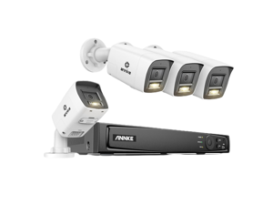 ANNKE 8CH H.265+ 4K Outdoor PoE Security Camera System, 12MP NVR and 4X 8MP Outdoor Bullet IP Cam, Two Way Audio, 4mm Lens, IP67, Smart Dual Light, Built-in Mic, AI Human/Vehicle Detection, NO HDD ANNKE 8CH H.265+ 4K Outdoor PoE Security Camera System, 12MP NVR and 4X 8MP Outdoor Bullet IP Cam, Two Way Audio, 4mm Lens, IP67, Smart Dual Light, Built-in Mic, AI Human/Vehicle Detection, NO HDD