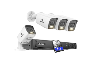 ANNKE 8CH H.265+ 4K Outdoor PoE Security Camera System, 12MP NVR and 4X 8MP Outdoor Bullet IP Cam, Two Way Audio, 4mm Lens, IP67, Smart Dual Light, Built-in Mic, AI Human/Vehicle Detection, 1TB HDD ANNKE 8CH H.265+ 4K Outdoor PoE Security Camera System, 12MP NVR and 4X 8MP Outdoor Bullet IP Cam, Two Way Audio, 4mm Lens, IP67, Smart Dual Light, Built-in Mic, AI Human/Vehicle Detection, 1TB HDD