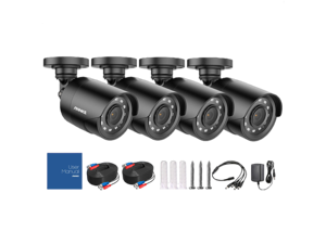 ANNKE 4 Pack 1080P HD TVI Home Security Camera Outdoor Indoor, 1920TVL, IP66 Waterproof, 100 ft Night/Day Vision, Surveillance CCTV 2MP Bullet Camera ANNKE 4 Pack 1080P HD TVI Home Security Camera Outdoor Indoor, 1920TVL, IP66 Waterproof, 100 ft Night/Day Vision, Surveillance CCTV 2MP Bullet Camera