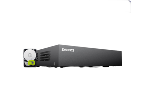 SANNCE 8CH 2MP Wired Surveillance Security Camera System DVR Recorder, Remote Viewing, 24/7 Record, Human Detection, Standalone DVR Video Recorder CCTV Support 5-in-1 CVBS/AHD/TVI/CVI/IP,1TB HDD SANNCE 8CH 2MP Wired Surveillance Security Camera System DVR Recorder, Remote Viewing, 24/7 Record, Human Detection, Standalone DVR Video Recorder CCTV Support 5-in-1 CVBS/AHD/TVI/CVI/IP,1TB HDD