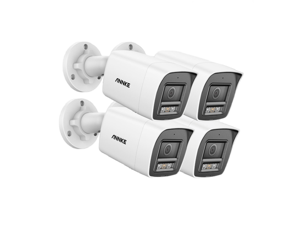 ANNKE 4PCS 4K 8MP PoE Security Camera with AI Human/Vehicle Detection, H.265+ Bullet IP Outdoor Camera FOV 96° Wide Angle 4mm Lens, Built-in Mic & SD Card Slot, IP67, 100 ft Night Vision ANNKE 4PCS 4K 8MP PoE Security Camera with AI Human/Vehicle Detection, H.265+ Bullet IP Outdoor Camera FOV 96° Wide Angle 4mm Lens, Built-in Mic & SD Card Slot, IP67, 100 ft Night Vision