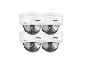 ANNKE 12MP 4PCS PoE IP Security Camera Outdoor, Dome Camera for Home Surveillance, Human/Vehicle Detection, Spotlight Color Night Vision, 2.8mm Wide Angle, Up to 512GB microSD Card ANNKE 12MP 4PCS PoE IP Security Camera Outdoor, Dome Camera for Home Surveillance, Human/Vehicle Detection, Spotlight Color Night Vision, 2.8mm Wide Angle, Up to 512GB microSD Card