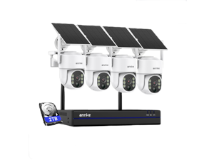 ANNKE 4MP Ultra HD 16 Channel 4 Cameras Wireless NVR Security System, 2.4/5.8G Dual-Band WiFi, Human Motion Detection, Two-Way Audio, Night Vision, Works with Alexa, 2TB HDD ANNKE 4MP Ultra HD 16 Channel 4 Cameras Wireless NVR Security System, 2.4/5.8G Dual-Band WiFi, Human Motion Detection, Two-Way Audio, Night Vision, Works with Alexa, 2TB HDD