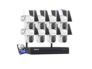 ANNKE 4MP Ultra HD 16 Channel 8 Cameras Wireless NVR Security System, 2.4/5.8G Dual-Band WiFi, Human Motion Detection, Two-Way Audio, Night Vision, Works with Alexa, 2TB HDD ANNKE 4MP Ultra HD 16 Channel 8 Cameras Wireless NVR Security System, 2.4/5.8G Dual-Band WiFi, Human Motion Detection, Two-Way Audio, Night Vision, Works with Alexa, 2TB HDD
