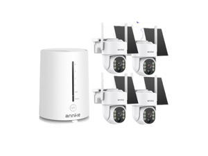 ANNKE 4MP 2K Wireless Security Camera Outdoor, 2-Cam Kit Solar Surveillance System, PIR Human Detection, 360° Pan & Tilt, Compatible with Alexa, Color Night Vision, No Monthly Fee, 0GB Memory Card ANNKE 4MP 2K Wireless Security Camera Outdoor, 2-Cam Kit Solar Surveillance System, PIR Human Detection, 360° Pan & Tilt, Compatible with Alexa, Color Night Vision, No Monthly Fee, 0GB Memory Card