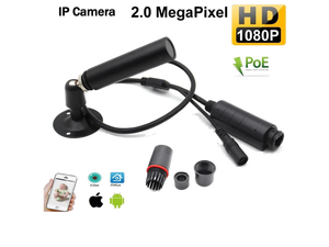 Mini Bullet PoE IP Camera, 1080P Indoor/Outdoor Network Mini Camera, 2MP Wired Security Surveillance Nanny Cam, 2.8mm Wide Angle Lens, IPCX-MS30970 Mini Bullet PoE IP Camera, 1080P Indoor/Outdoor Network Mini Camera, 2MP Wired Security Surveillance Nanny Cam, 2.8mm Wide Angle Lens, IPCX-MS30970