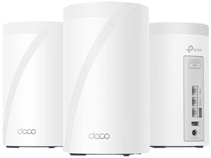 TP-Link Deco 7 Pro BE13000 Tri-Band Wi-Fi 7 Whole Home Mesh Router System, 3-Pack TP-Link Deco 7 Pro BE13000 Tri-Band Wi-Fi 7 Whole Home Mesh Router System, 3-Pack