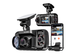 Rexing R4 4 Channel Dash Cam W/ All Around 1080p Resolution, Wi-Fi, and GPS