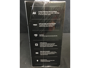 Linksys AX6000 MR9610 /MR9600 Mesh Wi-Fi Router (Wi-Fi 6 Router, Dual-Band Wireless Mesh Router for Home Mesh Network) Future-Proof Fast Wireless Router Linksys AX6000 MR9610 /MR9600 Mesh Wi-Fi Router (Wi-Fi 6 Router, Dual-Band Wireless Mesh Router for Home Mesh Network) Future-Proof Fast Wireless Router