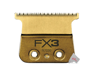 Babyliss Pro FX703G FX3 DLC Titanium Ultra Thin Blade Zero Gap Blade